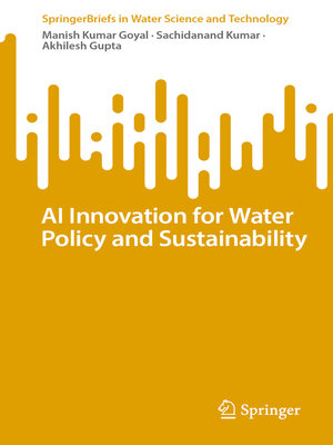 cover image of AI Innovation for Water Policy and Sustainability